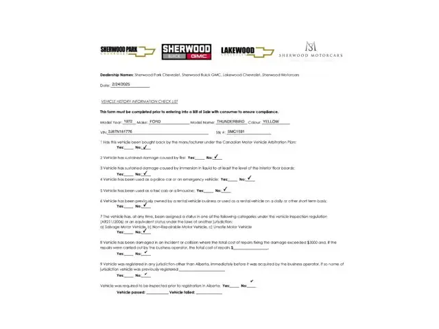 1972 Ford Thunderbird | 429 7.0L V8 | C6 3-Speed | One Owner - Photo 9