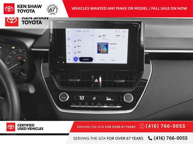 2025 Toyota Corolla Hybrid LE PUSH BUTTON START / HEATED SEAT... - Photo 7