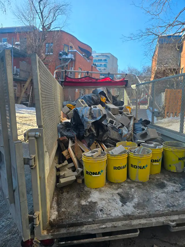 ramassage débris junk remove