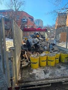 ramassage débris junk remove