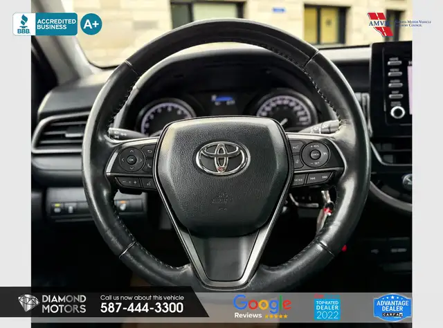 2022 Toyota Camry SE - Leather & Heated Seats - Photo 13