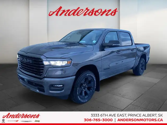 2026 Ram 1500 SPORT Panoramic Sunroof / 14.4-Inch Uconnect / Har