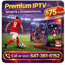 Premium TV Streaming | Free Trial | $75/Year