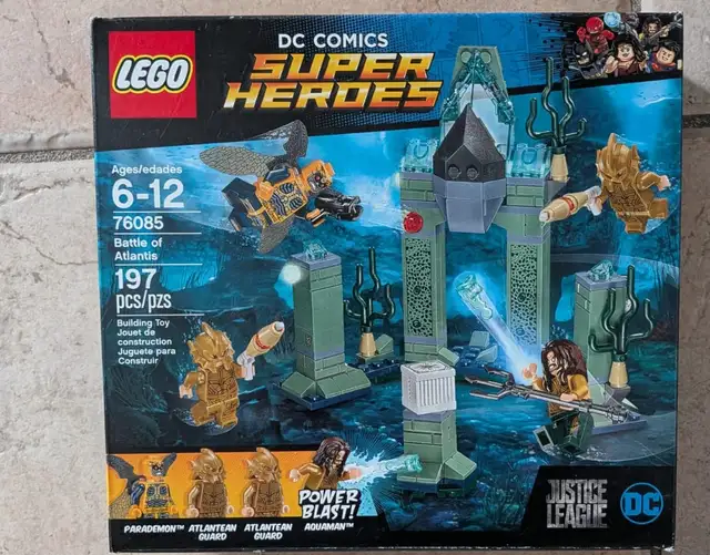 Lego DC Comics Super heroes 76085 Battle of Atlantis 197 PCS