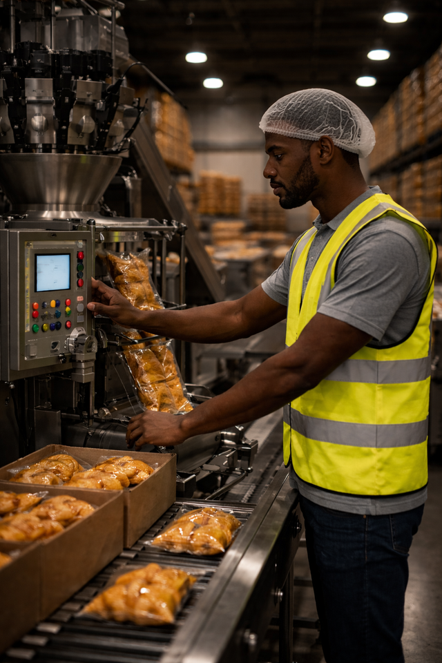 Now hiring: Machine operator for a packaging machine