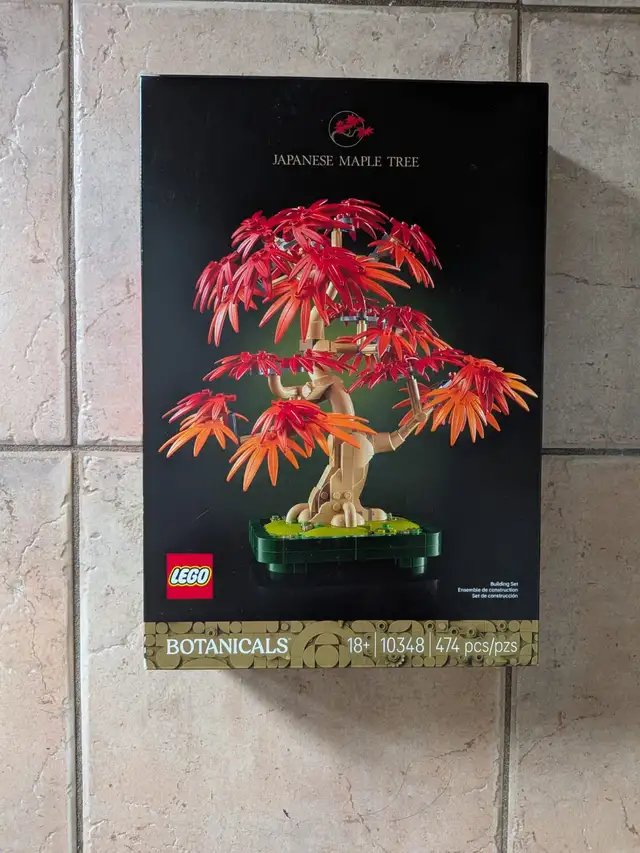 Lego Botanicals 10348 Japanese Maple Tree 474 PCS