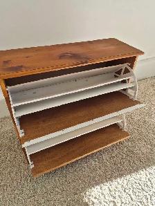 DELIVERY AVAILABLE 2 Level / Tier Shoe Rack / Hideaway Shoerack - Photo 9