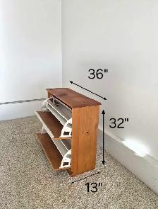 DELIVERY AVAILABLE 2 Level / Tier Shoe Rack / Hideaway Shoerack - Photo 10