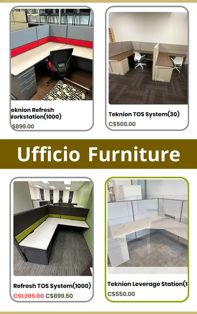 Used Worksations For Sale-Ufficio Furniture-Call Us Now! - Photo 3