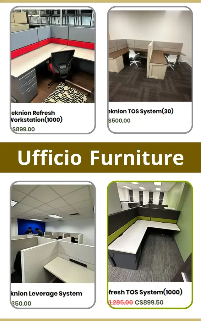 Used Office Furniture For Sale-Ufficio Furniture-Call Us Now!
