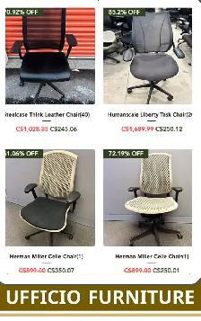 Used Office Furniture For Sale-Ufficio Furniture-Call Us Now! - Photo 4