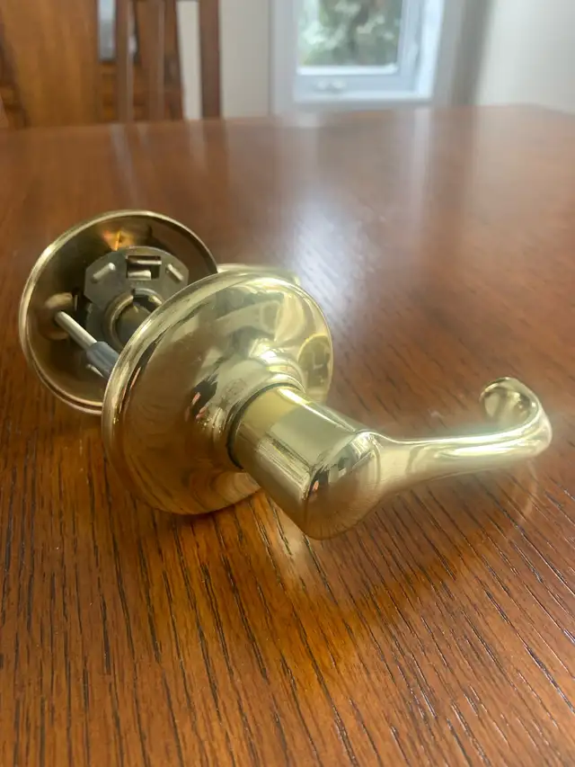 poignées de portes fini laiton - Photo 3