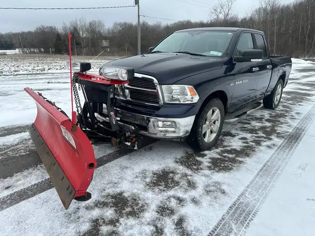2012 Dodge Ram 1500 4x4 Western Plow Truck $3000