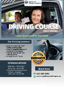 Affordable Lessons-New Drivers /New Immigrants / Road Test