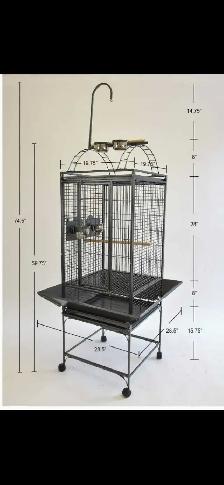 BNIB Parrot Playtop Bird Cage