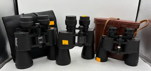 Varied Binoculars Available! - x2 Bushnell & x1 Optina