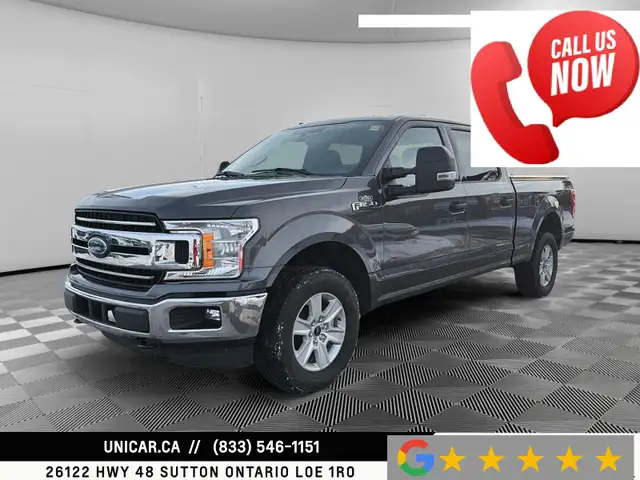 2018 Ford F-150 No Accidents Bluetooth V8 4X4A/C Cruise
