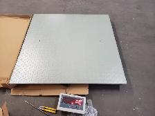 Freight Floor Scales Weigh both KGS and LBS Pallet Scales