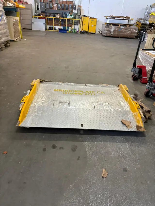 15,000 LBS Heavy Duty Steel Dock Boards Dock Ramps Dock Plates - Photo 3