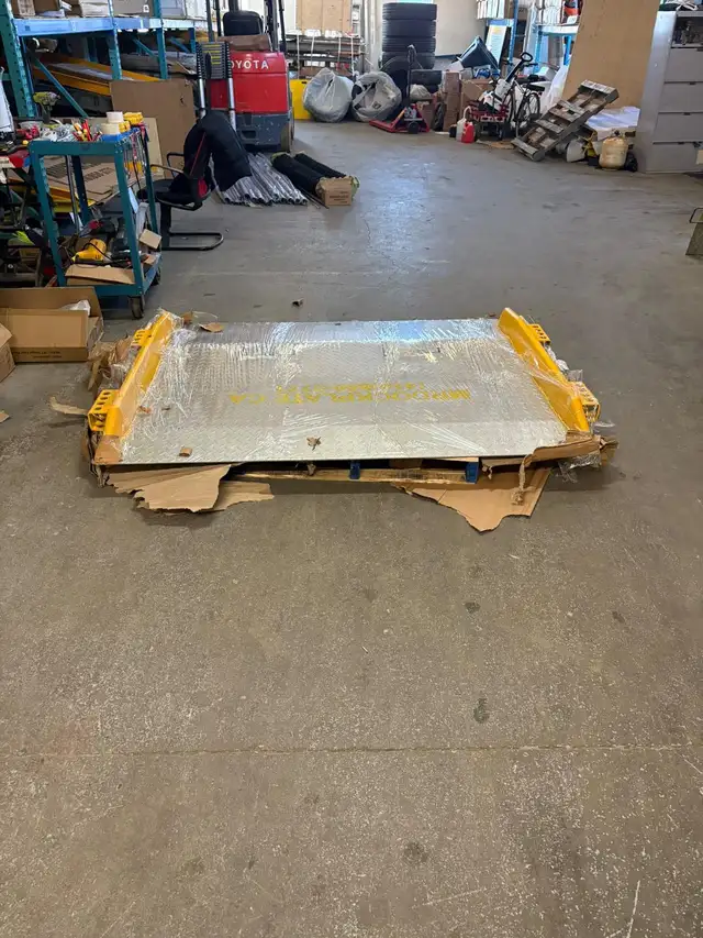 15,000 LBS Heavy Duty Steel Dock Boards Dock Ramps Dock Plates - Photo 4