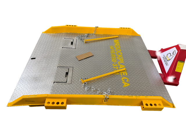 15,000 LBS Heavy Duty Steel Dock Boards Dock Ramps Dock Plates - Photo 6