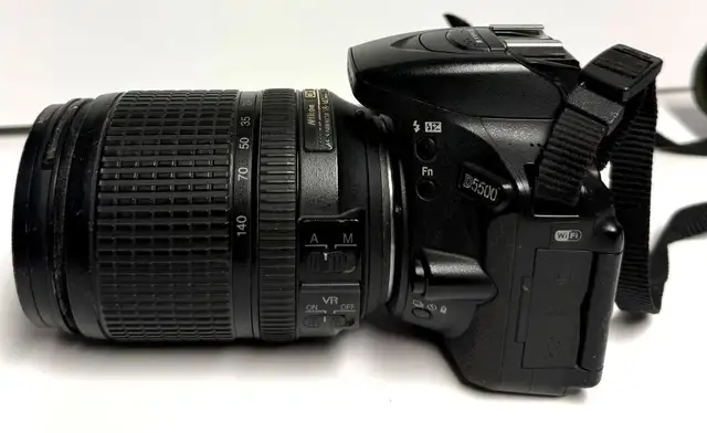 Nikon D5500 DSLR 24.2 MP Wi-Fi Camera Nikon 18-140 mm Zoom Lens - Photo 7