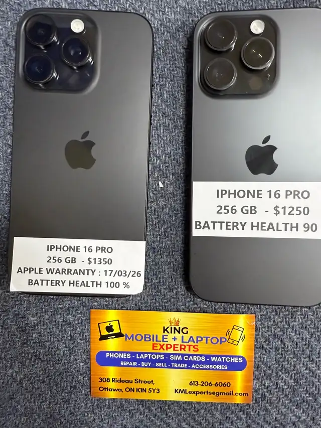iPhone 16 pro new