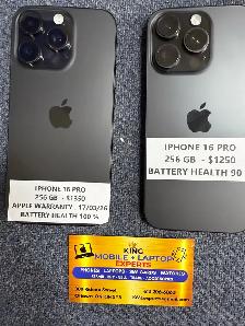 iPhone 16 pro new