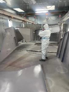 Service de sablage au jet et peinture industriel - Photo 3