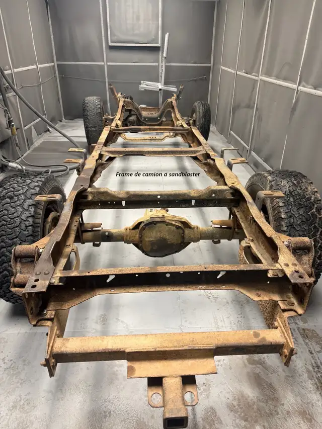 Service de sablage au jet et peinture industriel - Photo 7