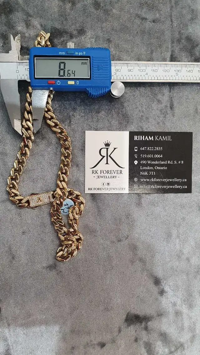 14k yellow gold chain # 362_1 - Photo 6