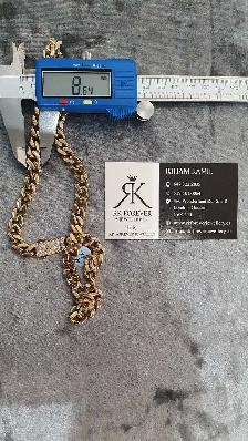 14k yellow gold chain # 362_1 - Photo 6