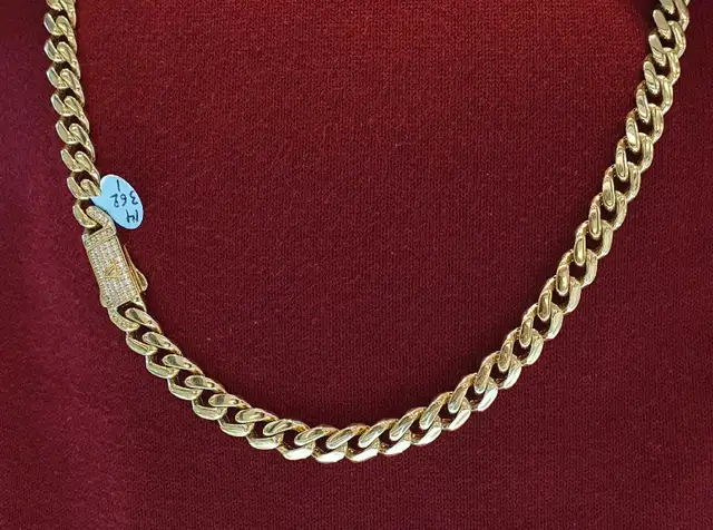 14k yellow gold chain # 362_1 - Photo 8