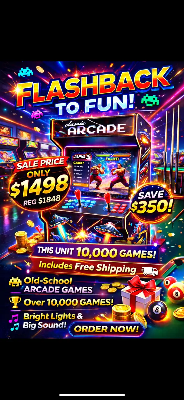 Factory Direct Arcades Pool Tables & More