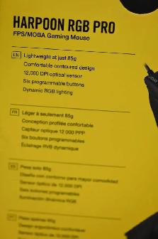 Mouse Corsair Harpoon RGB pro Gaming Mouse Brand New Open box - Photo 10