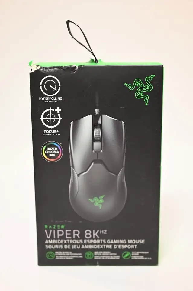 Razer Viper 8K Ambidextrous Wired Gaming Mouse in Brand New