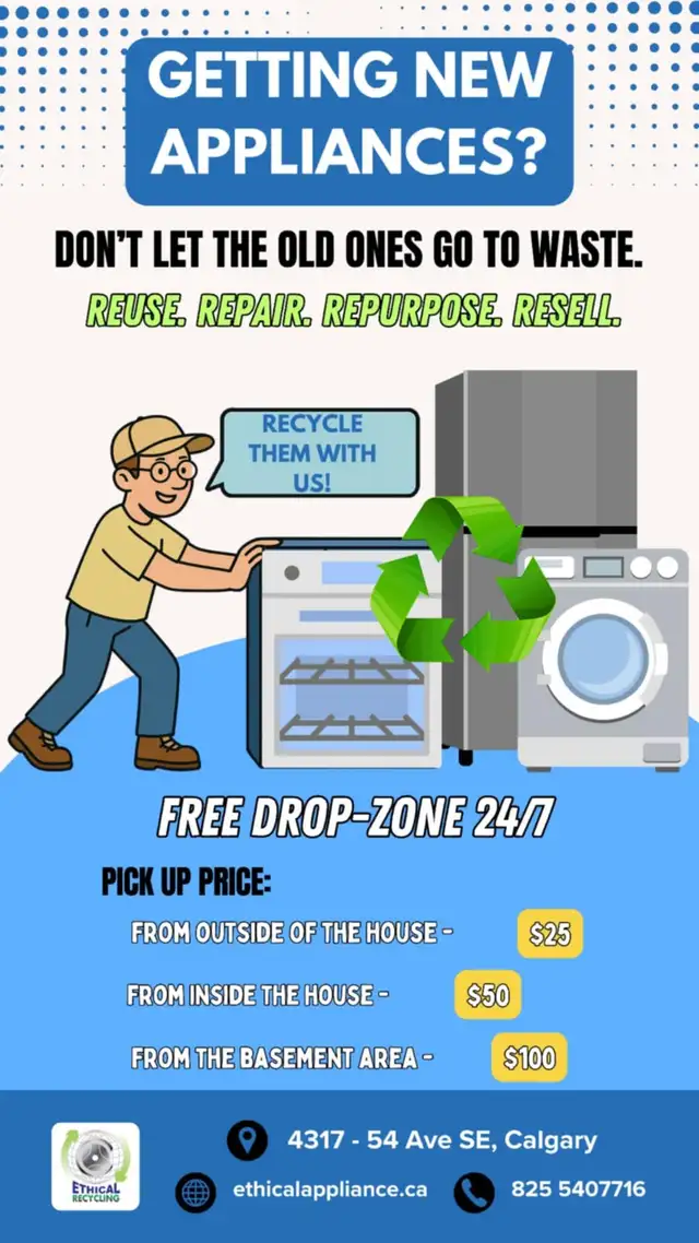 FREE DROP OFF APPLIANCES
