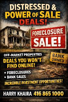 Power of Sale/Distressed properties