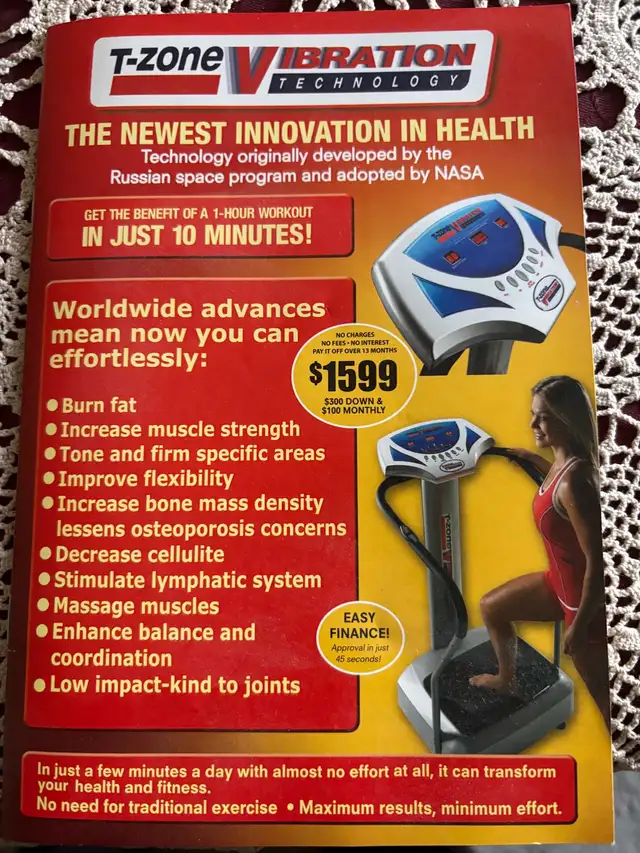 Estate Sale - T- Zone vibration machine