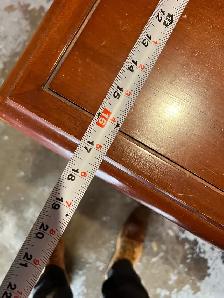 Free delivery used Wooden Dresser with Tri-Fold Mirror - Photo 10