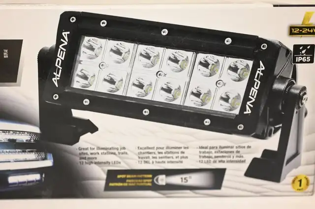 Light Bar for Vehicle LED Light Bar 9' Alpena open box Brand New - Photo 4