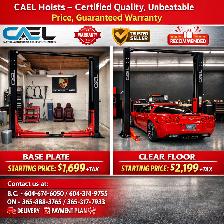 New CAEL Two Post Hoists Lift - Certified &Warranty &Finance - Photo 3