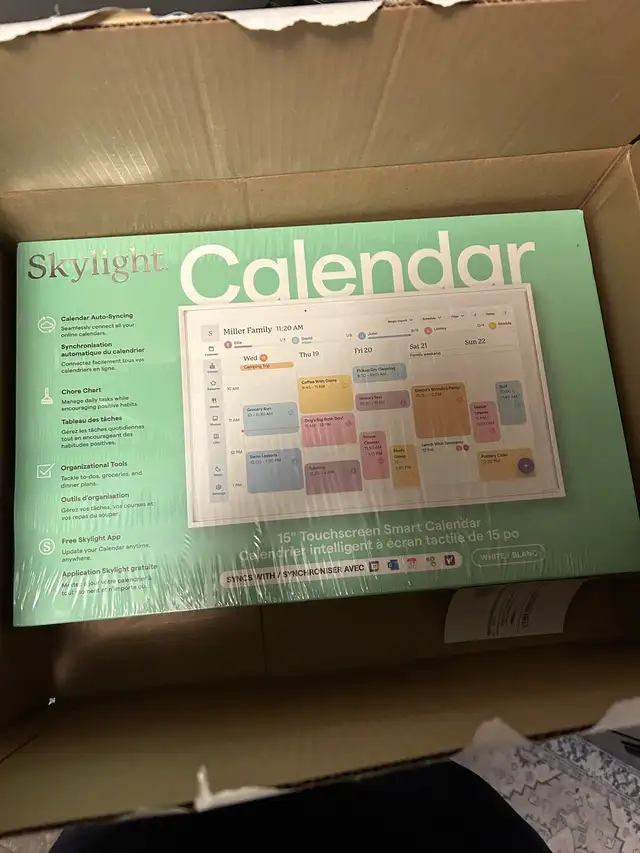 skylight calendar - brand new