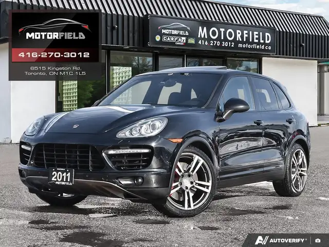 2011 Porsche Cayenne Turbo Accident Free, Loaded, BOSE®