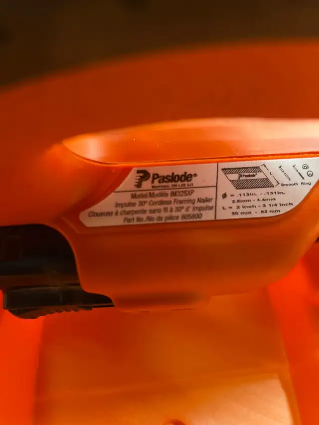 Paslode Framing Nailer - Photo 2
