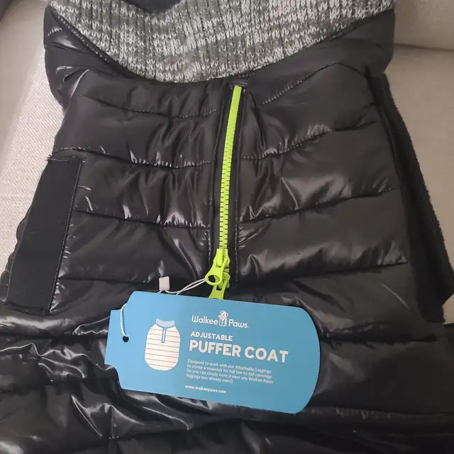 Brand New Adjustable Puffer Coat Size L