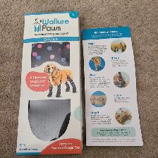 Brand New Walkee Paws for $85.00 Size L never used.100% WATERPRO