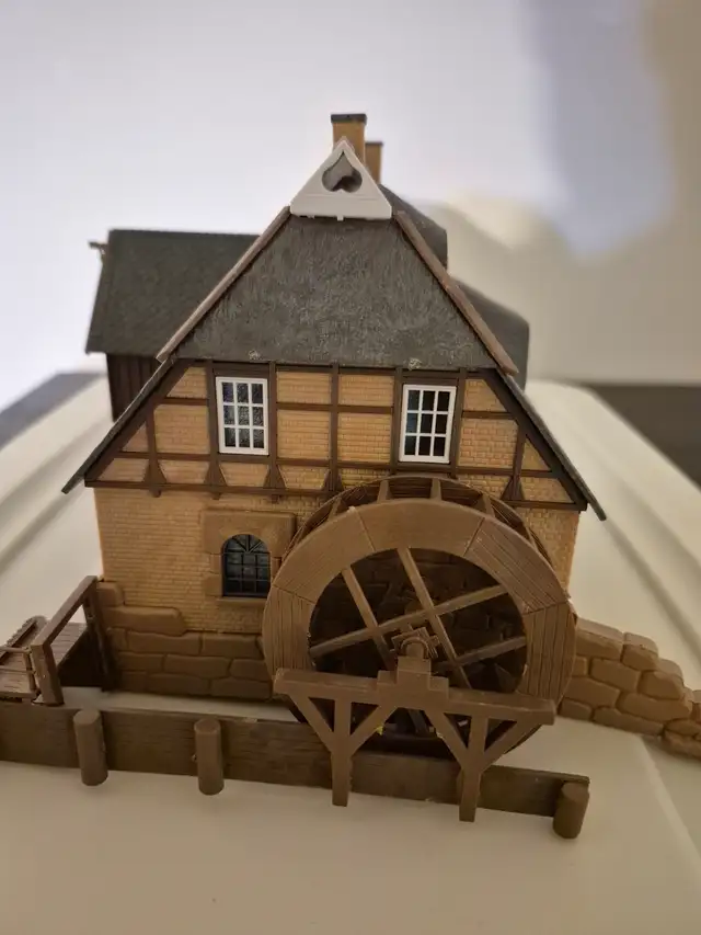 HO Scale Model Watermill