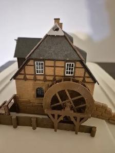 HO Scale Model Watermill