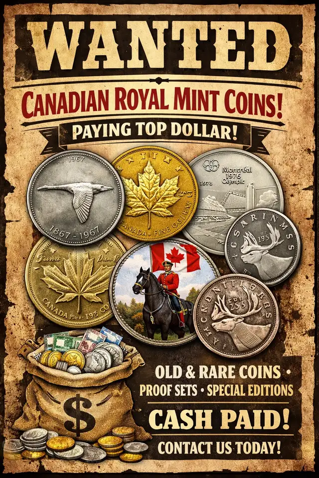 Wanted Royal Canadian Mint Coins